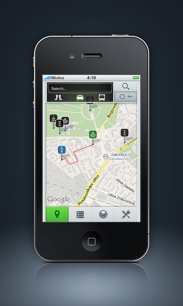 導航未來 手機導航應用UI界面設計的研發(fā)探索